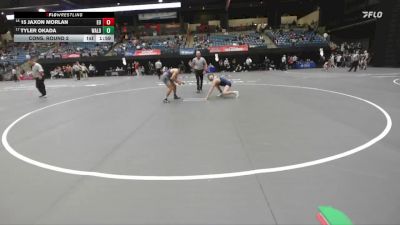 149 lbs Cons. Round 2 - 15 Jaxon Morlan, Eastern Oregon vs Tyler Okada, Waldorf