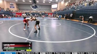 126 lbs Cons. Round 1 - Carter Henry, Carl Albert vs Asher Rivera, El Paso Pebble Hills