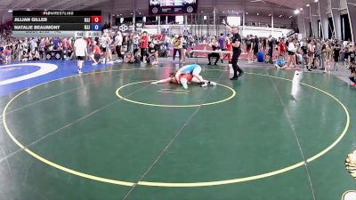 145 lbs Cons. Semis - Jillian Giller, Illinois vs Natalie Beaumont, Illinois