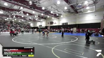 155 lbs Quarterfinal - Berlynn Solia-Tago, Long Beach Poly vs Maila Arambula, San Marino