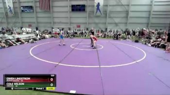 120 lbs 2nd Wrestleback (16 Team) - Owen Lindstrom, North Dakota vs Cole Wilson, Virginia