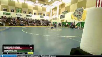 43 lbs Round 1 - Macklin Gilleo, Moapa Valley Wrestling vs Anderson Charles, Pahranagat Valley Youth Wrestl