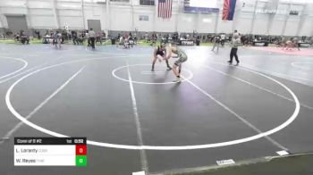 130 lbs Consi Of 8 #2 - Logan Loranty, Cobra Kai vs Wyatt Reyes, Thatcher War Eagles