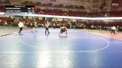 285 lbs Champ. Round 1 - Anthony Toomey, Eagle vs Victor Martinez, Nampa