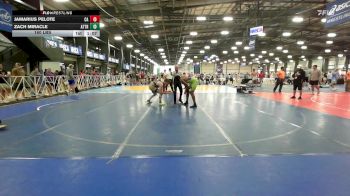 160 lbs Round Of 64 - Jamarius Pelote, Combat Athletics vs Zach Miracle, Attrition Wrestling Gold