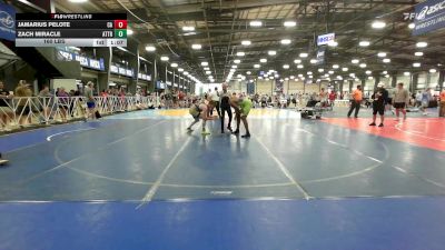 160 lbs Round Of 64 - Jamarius Pelote, Combat Athletics vs Zach Miracle, Attrition Wrestling Gold