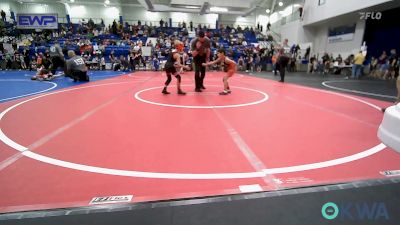 55 lbs Consi Of 8 #2 - Able Ridge, Sperry Wrestling Club vs Jett Runk, Sperry Wrestling Club