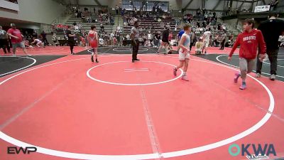 80 lbs 5th Place - Hudson Hood, Collinsville Cardinal Youth Wrestling vs Lincoln Laskey, Raw Wrestling Club