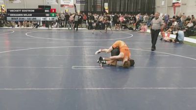 132 lbs Champ. Rd Of 16 - Benjamin Milam, Valhalla Wrestling Club vs Beckett Edstrom, MN Elite