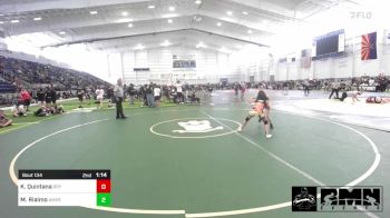 94 lbs Consi Of 4 - Kaya Quintana, Roy vs Michelle Rialmo, Americana Jiu Jitsu Collective