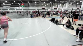 145 lbs Semifinal - Ava Willford, Thorobred WC vs Isabella SantaMaria, Red Wolf Wrestling Club