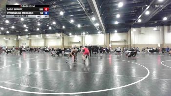 190 lbs Consolation - Sage Suarez, Lugo Wrestling Club vs Evanangelo Mercado, Eagle Wrestling Club