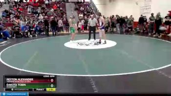 138 lbs Cons. Semi - Dakota Tobin, Moorcroft vs Peyton Alexander, Thunder Basin High School