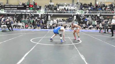 126 lbs Consolation - Josiah Martins Semedo, New Bedford vs Cahota LaFond, Colchester