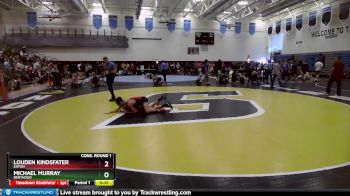 120 lbs Cons. Round 1 - Michael Murray, Berthoud vs Louden Kindsfater, Eaton