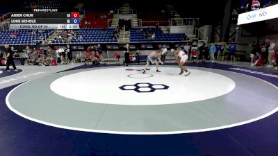 157 lbs Cons. Rd Of 64 - AIDEN CHUR, CA vs Luke Scholz, NJ