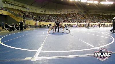 88 lbs Semifinal - Titus Tate, Marlow Outlaws vs Kayden Carver, D3 Wrestling Cluib