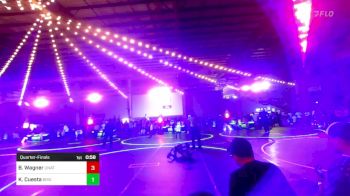 62 lbs Quarterfinal - Benson Wagner, Unattached vs Kane Cuesta, Brighton WC