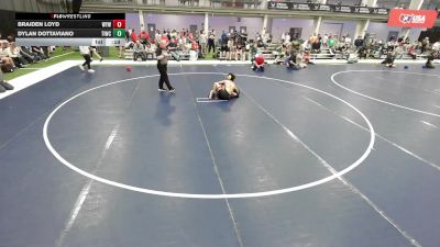 Junior Boys - 113 lbs Cons. Round 2 - Dylan Dottaviano, Team Idaho Wrestling Club vs Braiden Loyd, Winnetonka Youth Wrestling