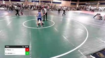 74 lbs Consolation - Pedro Pena, Tucson Cyclones vs Nash Jensen, Delta WC