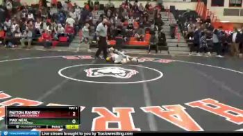 106 lbs Champ. Round 1 - Payton Ramsey, Crystal Lake (CENTRAL) vs Max Neal, Lombard (MONTINI)