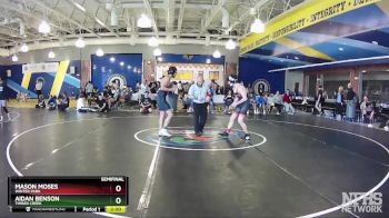 138 White Semifinal - Aidan Benson, Timber Creek vs Mason Moses, Winter Park