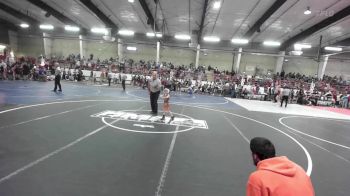 37 lbs Consi Of 4 - Jett Rivas, Bayfield Youth Wrestling vs Phoenix Benavides, Rise Above