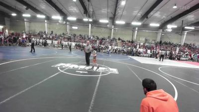 37 lbs Consi Of 4 - Jett Rivas, Bayfield Youth Wrestling vs Phoenix Benavides, Rise Above