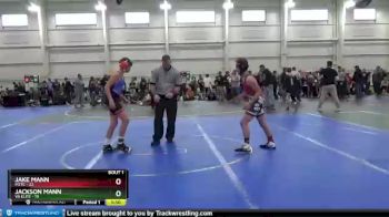 110 lbs Finals (2 Team) - Jake Mann, M2TC vs Jackson Mann, VA Elite