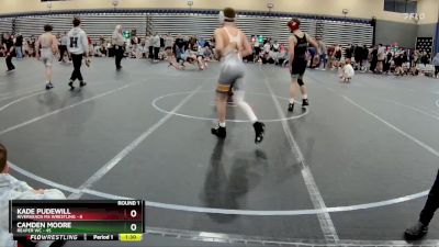 115 lbs Round 3 (4 Team) - Kade Pudewill, Riverheads MS Wrestling vs Camden Moore, Reaper WC