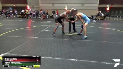 145/155 Semifinal - Thomas May, Unattached vs Kevin Kruizenga, Mason