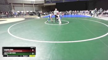 136 lbs Champ. Round 2 - Gavin Frei, Clark County Youth Wrestling vs Keith Bevers, NWWC