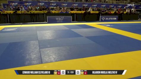 Hilarion Nikolaj Melevo IV vs Edward William Cleveland III 2026 Pan Kids Jiu-Jitsu IBJJF Championship