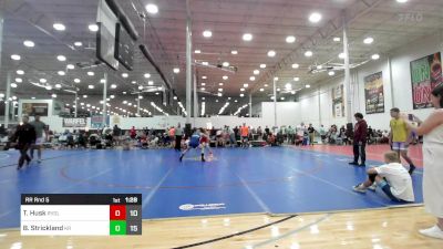 140 lbs Rr Rnd 5 - Timofey Husk, Revival Orange vs Brecken Strickland, Kraken Red