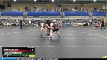 190 lbs Cons. Round 2 - Alexander Leimbach, Saint Mary`s vs Hudson Holmes, Friends Of Baltimore