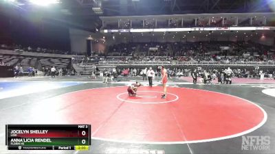 116 lbs Champ. Round 1 - Anna`Licia Rendel, Florin Hs vs Jocelyn Shelley, Lodi