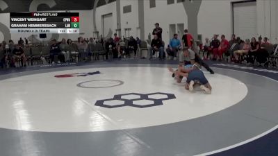 90 lbs Round 3 (6 Team) - Graham Hemmersbach, LAW/Crass vs Vincent Weingart, CP Wrestling Academy