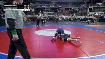 6A 157 lbs Quarterfinal - Charles Knight, Gulf Shores vs Caden Todoroff, Mortimer Jordan HS