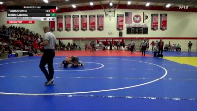 125 lbs Champ. Round 1 - Alijah Ortiz, Fresno City College vs Jesus Gamboa, Lemoore College