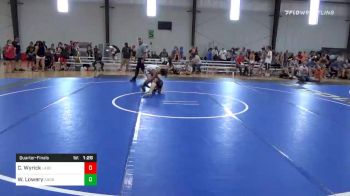 100 lbs Quarterfinal - Cason Wyrick, Labette County Grizzlies vs William Lowery, Team Aggression