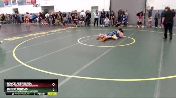 144 lbs Champ. Round 1 - Ryder Thomas, Avalanche Wrestling Association vs Royce Akerelrea, Bethel Freestyle Wrestling Club