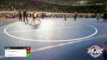 106 lbs Round Of 32 - Joseph Pennington, Chickasha Wrestling vs Jax Hanson, Scots Wrestling Club