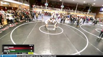 190 lbs Cons. Round 4 - Malaki Town, Moses Lake vs Ares Swain, Newport