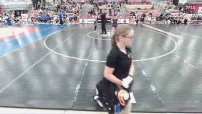 131 lbs Round 3 (12 Team) - Gianna Amendola, East Stroudsburg University vs Silvana Salas, Felician