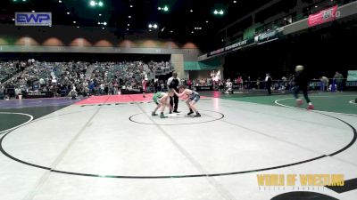 100 lbs Consi Of 16 #2 - Samuel Barton, Umpqua Wrestling Club vs Zachary Lewis, Fallon Country Boyz