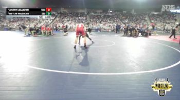 B6A-157 lbs Quarterfinal - Aaron Jellison, Yukon vs Reyon Williams, Union
