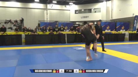 Natasha Nikole Druggan vs Aghata Adriane Rabelo Fernandes 2024 World IBJJF Jiu-Jitsu No-Gi Championship