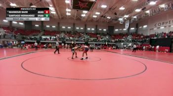 165 lbs Cons. Round 2 - Santiago Hernandez, Coronado vs Mahmoud Bakr, Arlington Houston