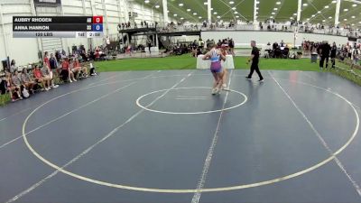 120 lbs Aubry Rhoden, Arkansas vs Anna Hannon, South Carolina
