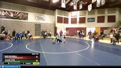 58 lbs Cons. Round 3 - Chase Fox, Payson Pride Wrestling vs Sam Russell, Grantsville Wrestling Club